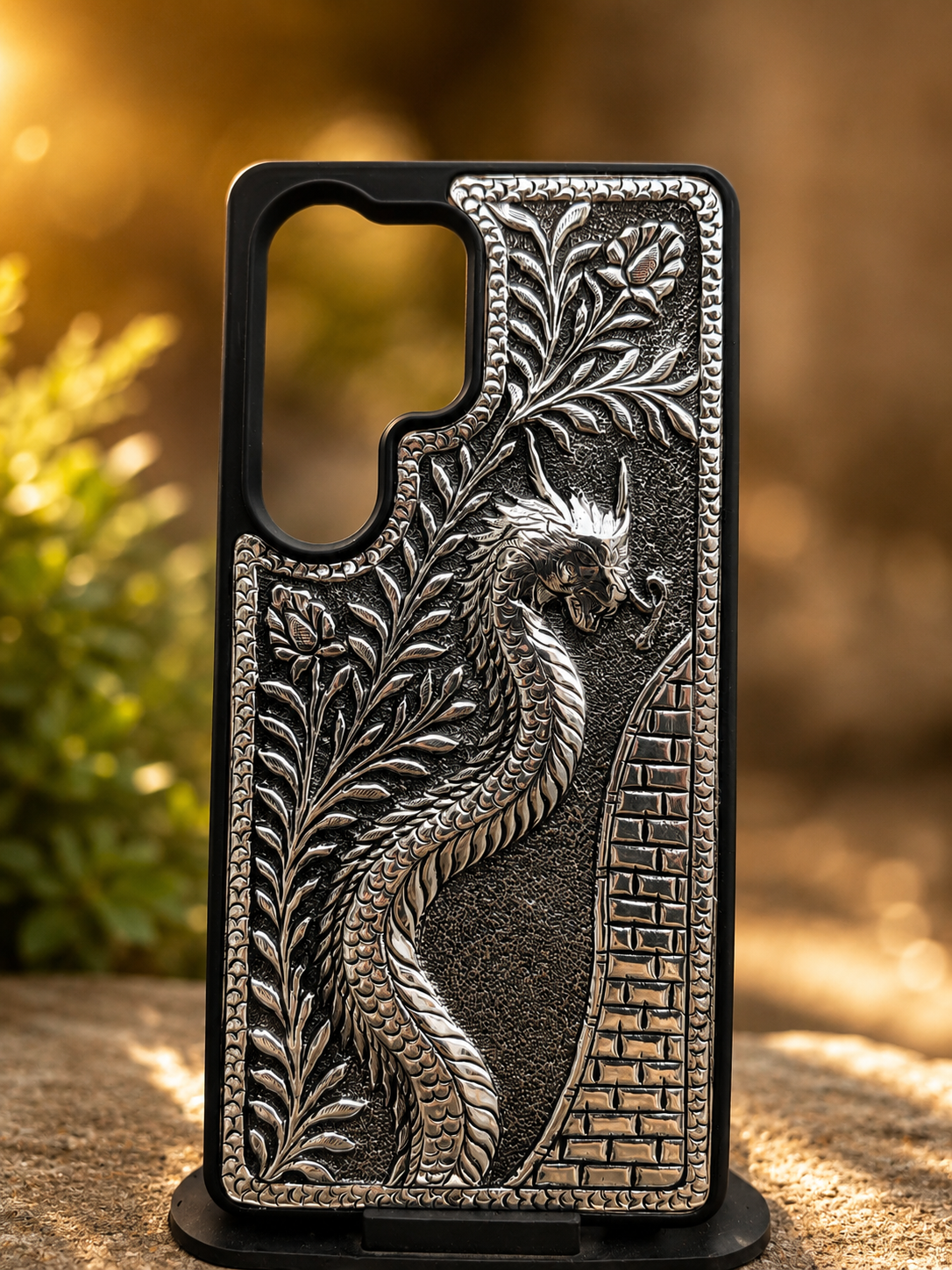 Dragon Silver Phone Cover